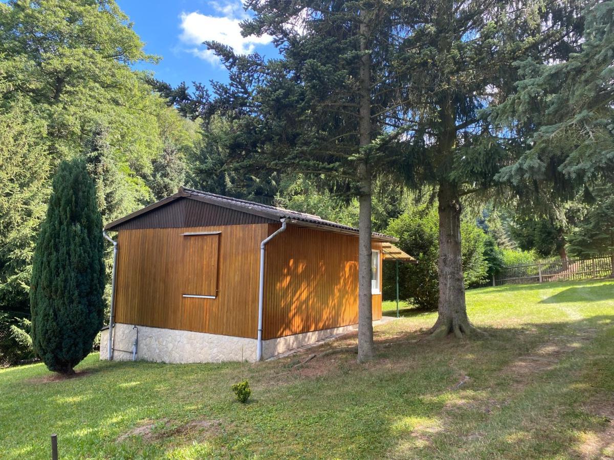 Waldfrieden Bungalow Garnsdorf Екстер'єр фото